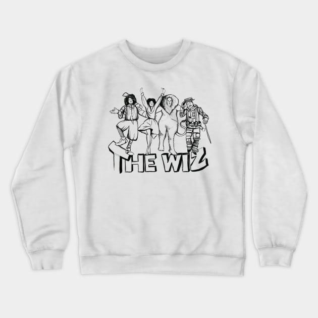 TPinktober The Wiz Crewneck Sweatshirt by digitaldoodlers